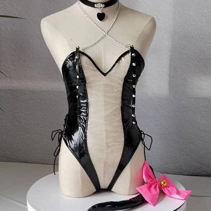 Women Tokyo Mew Mew Bodysuit - skyjackerz