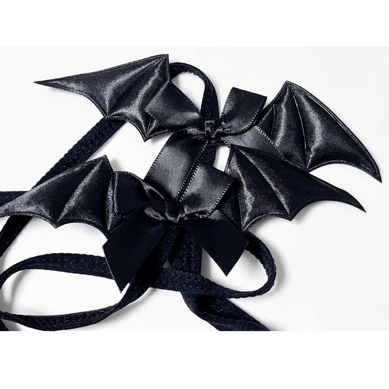 Halloween Devil Bat Bikini Set - skyjackerz