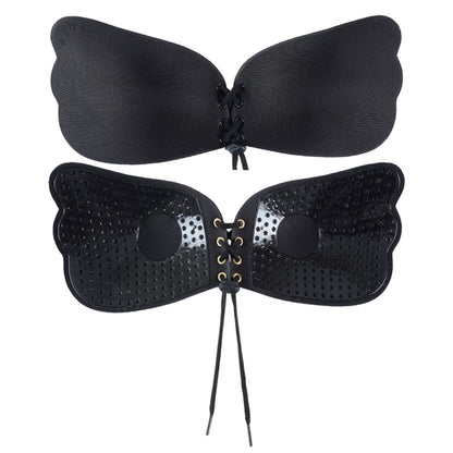 Air-Vent Black / A Push Up Strapless Bra - skyjackerz