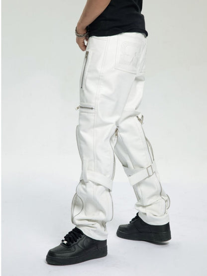 Men's Luxury Designer Leather Pants - skyjackerz