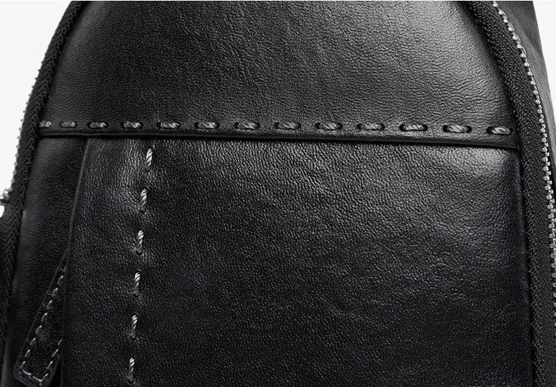 Men's Cowhide Leather Crossbody Bag - skyjackerz