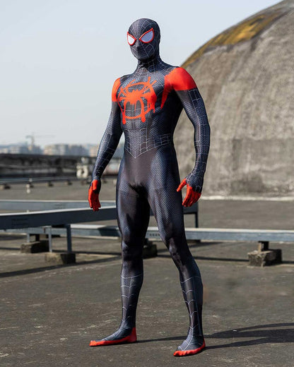 Miles Morales Spiderman Cosplay Costume - skyjackerz