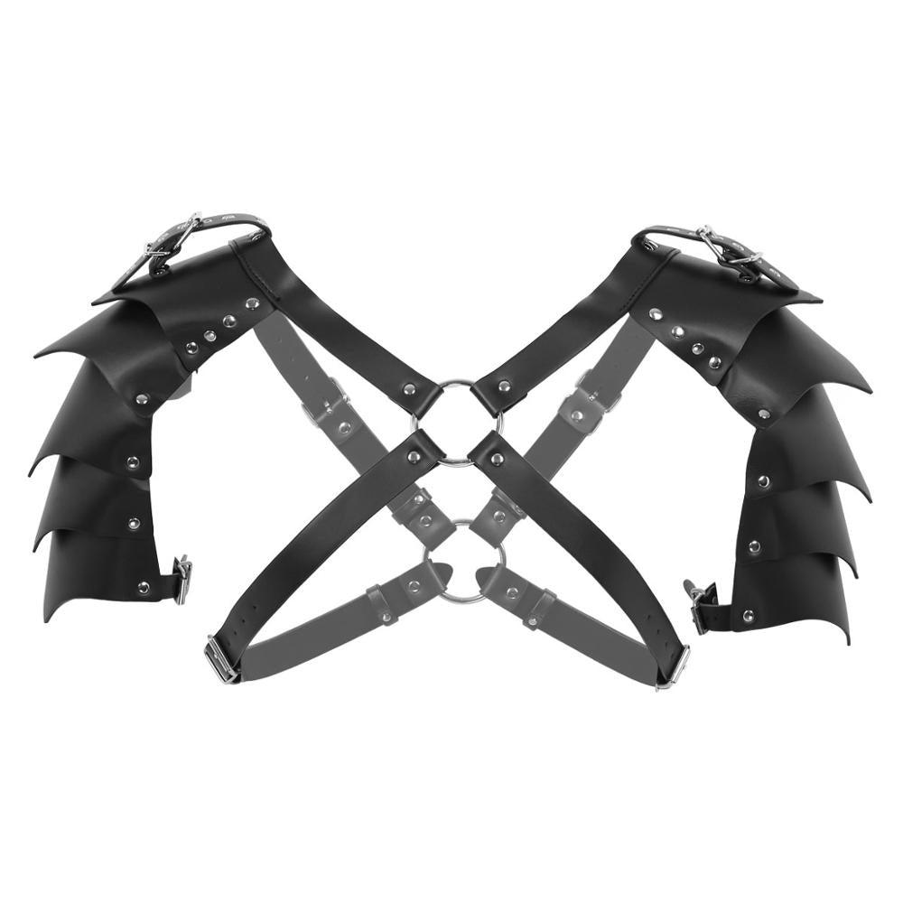 Men's Double Shoulder Armors Harness - skyjackerz