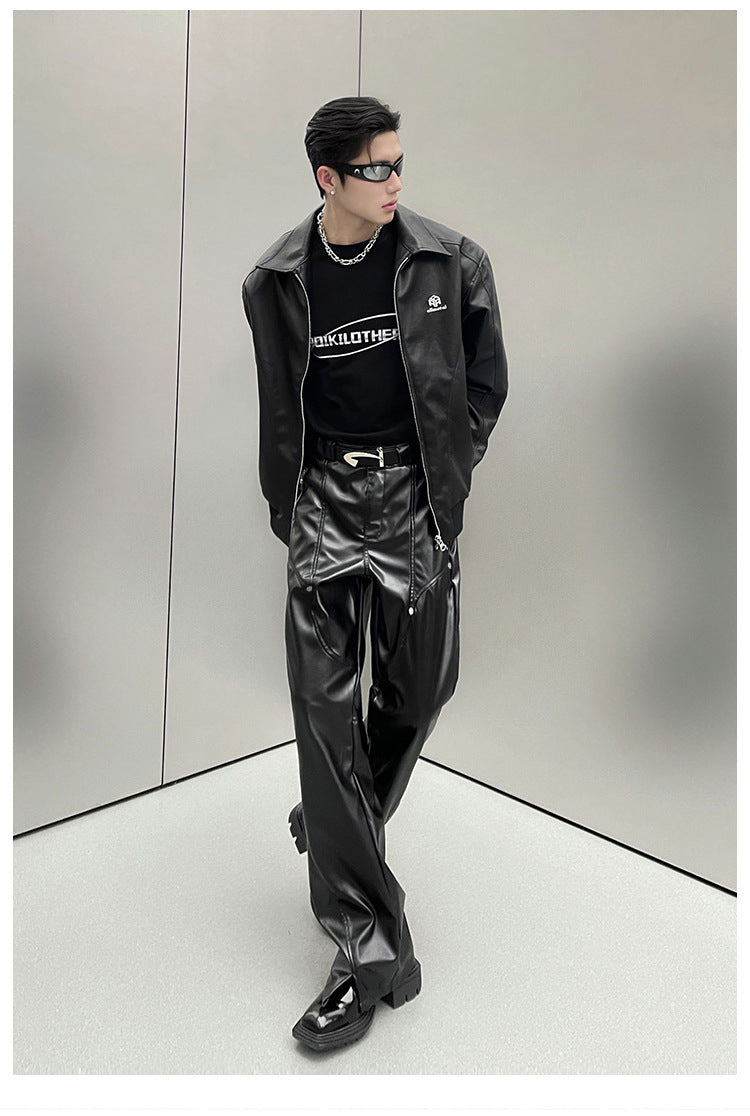 Men's Rocker Pants Men's Rock Punk Streetwear Pants – skyjackerz