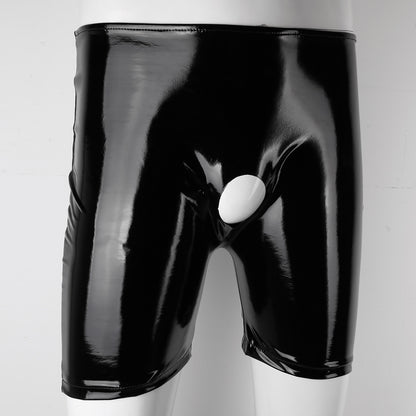 Men's Leather Boxer with Opening - skyjackerz