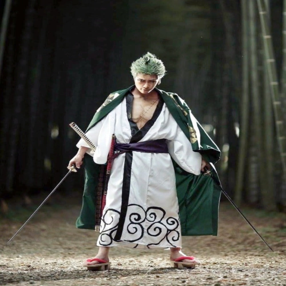 Roronoa Zoro Wano Kimono Costume – skyjackerz