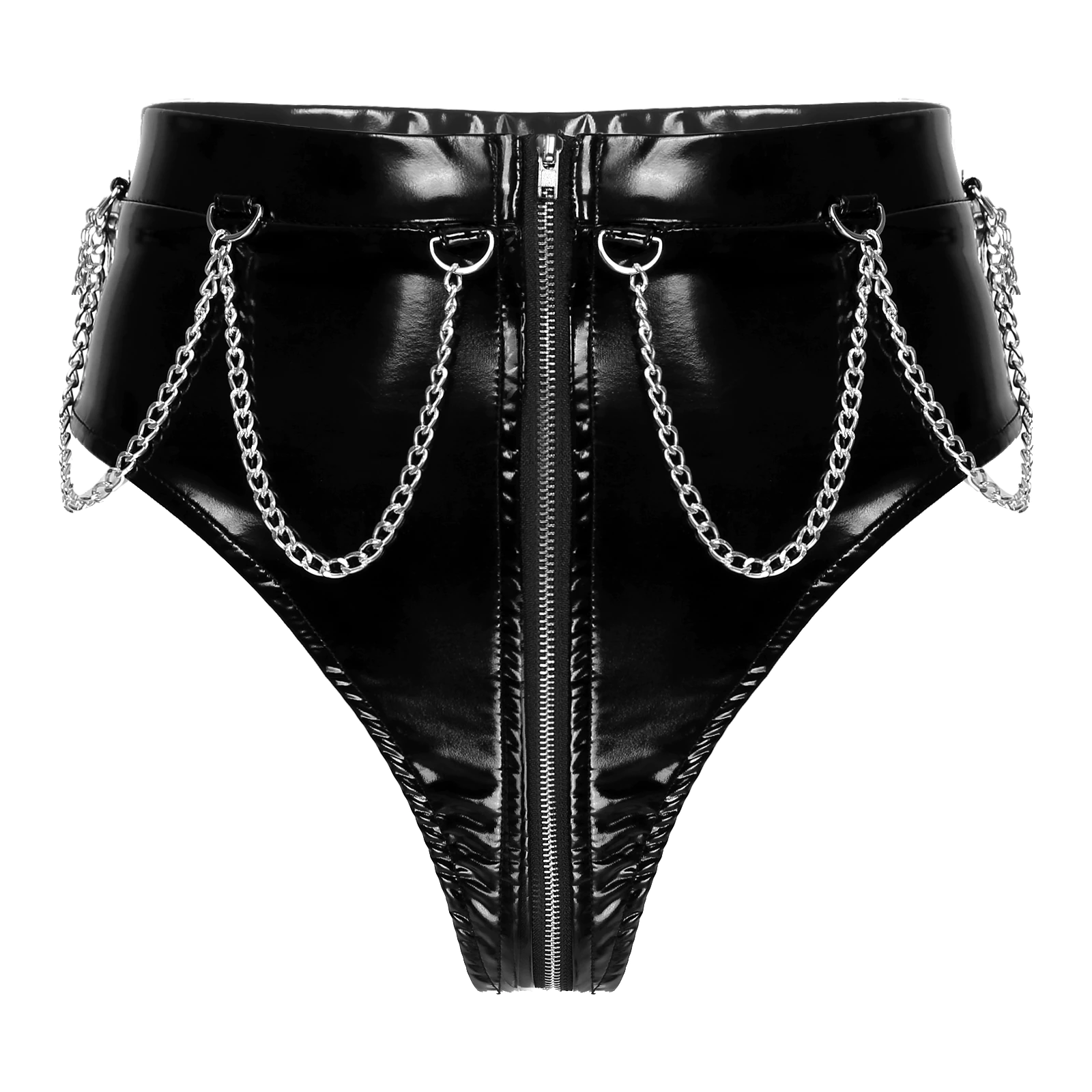 Women's Sensual Leather Clubwear - skyjackerz