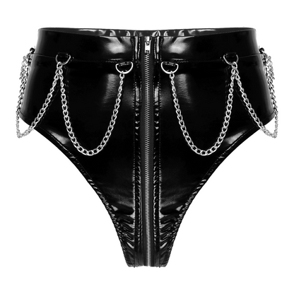 Women's Sensual Leather Clubwear - skyjackerz