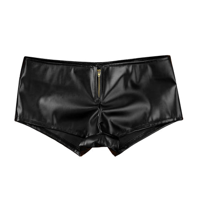 Women Black Low Waist Club Short - skyjackerz