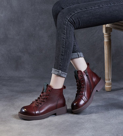 Women's Retro Casual Ankle Boots - skyjackerz