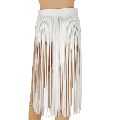 Women's Sexy Long Trissel Skirt - skyjackerz