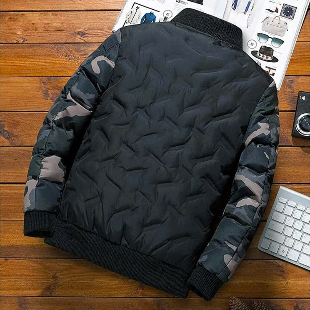 Men's Designer Cotton Bomber Jacket - skyjackerz