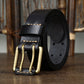 Men's Retro Double Needle Leather Belt - skyjackerz