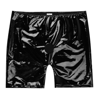 Men's Leather Boxer with Opening - skyjackerz