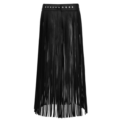 Women's Sexy Long Trissel Skirt - skyjackerz