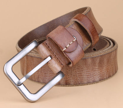 Men's Pure Leather Fashion Belt - skyjackerz