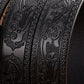 Evil Dragon Automatic Embossed Leather Belt For Men - skyjackerz