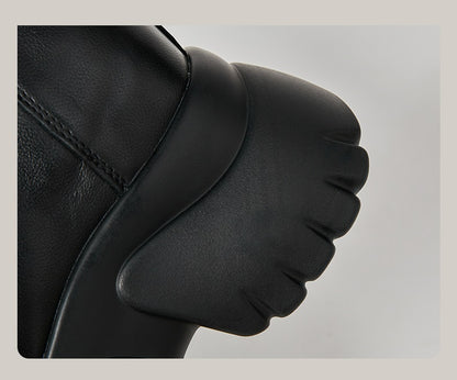 Women's Real Cow Leather Retro Boots - skyjackerz