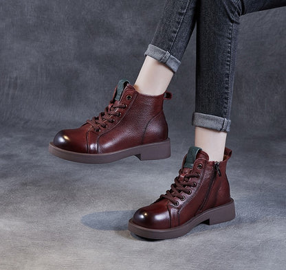 Women's Retro Casual Ankle Boots - skyjackerz