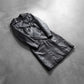 Small Women's Black Leather Coat - skyjackerz