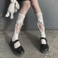 White-3 / One-Size Women's Sexy Long Tube Calf Socks - skyjackerz
