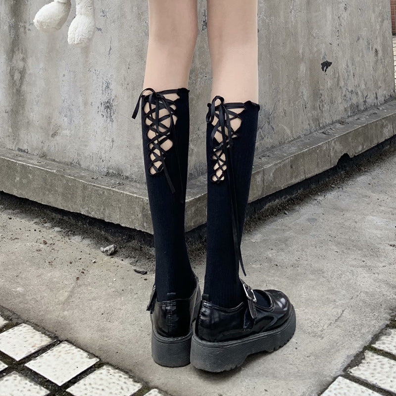 Women's Sexy Long Tube Calf Socks - skyjackerz