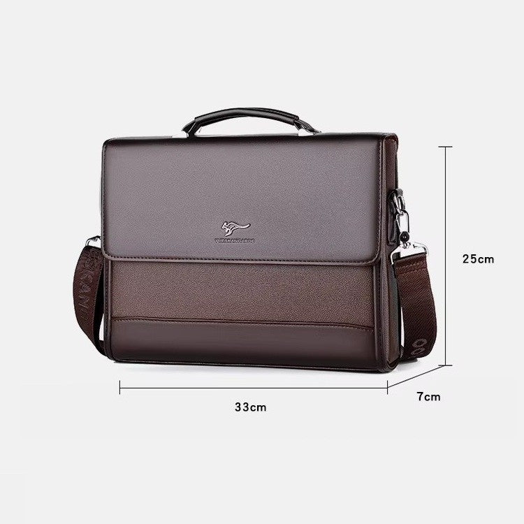 Davis Leather Laptop Bag For Men