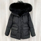 Women Thick Warm Padded Fur Parka