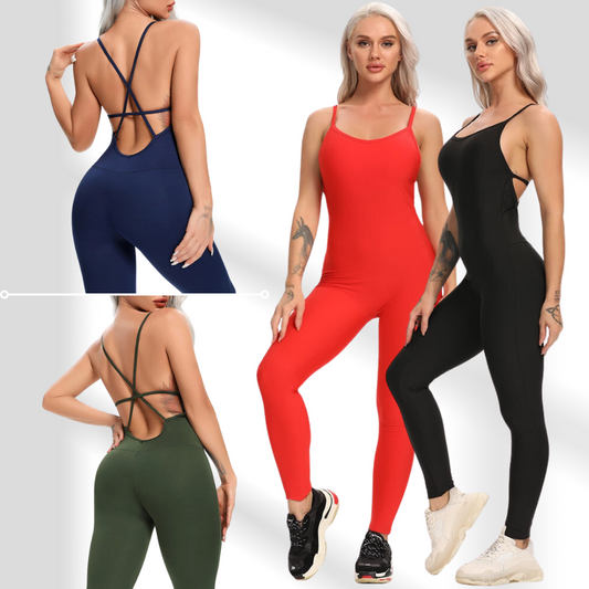 Backless Yoga Jumpsuit For Women