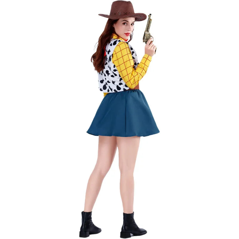 Woody Cowboy Couple Costume Set
