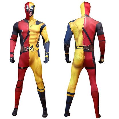 Wolverine Cosplay Bodysuit with Mask and Claws