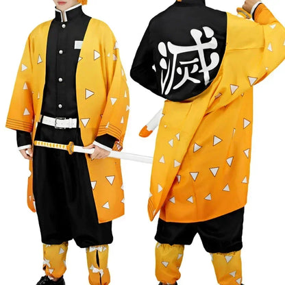 Zenitsu Agatsuma cosplay costume
