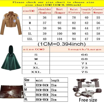 Attack on Titan cosplay costume