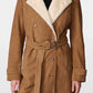 Savannah Faux Fur Trench