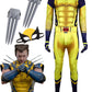Wolverine Cosplay Bodysuit with Mask and Claws