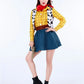 Woody Cowboy Couple Costume Set