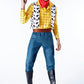 Woody Cowboy Couple Costume Set