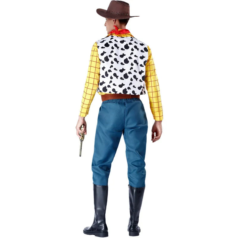 Woody Cowboy Couple Costume Set
