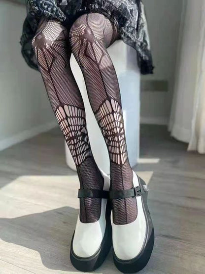 Spider Women's Mesh Pantyhose Collection - skyjackerz