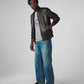 Medium Men's Classic Leather Bomber Jacket - skyjackerz