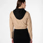 X Small Cropped Hooded Bomber Jacket for Women - skyjackerz