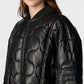 X Small Leather Quilted Cropped Jacket for Women - skyjackerz