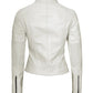 X Small Women Off White Racer Jacket - skyjackerz