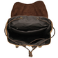 RusticRidge Leather Backpack