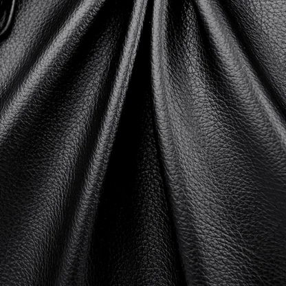 Black Fashionable Leather Shoulder Bag for Women - Soft Leather Handbag - skyjackerz