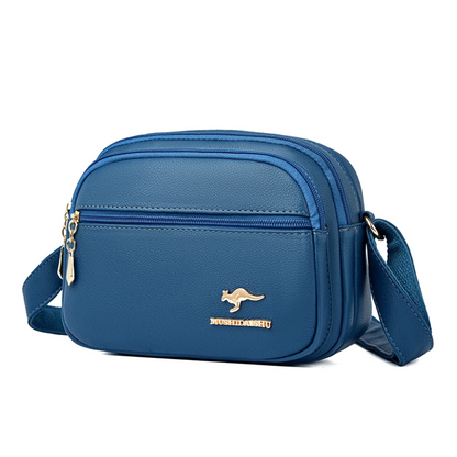 Women's Soft Leather Shoulder Bag - Soft Leather Handbag