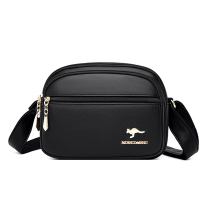 Women's Soft Leather Shoulder Bag - Soft Leather Handbag