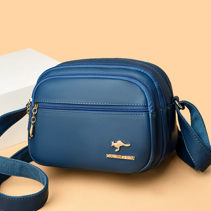 Women's Soft Leather Shoulder Bag - Soft Leather Handbag