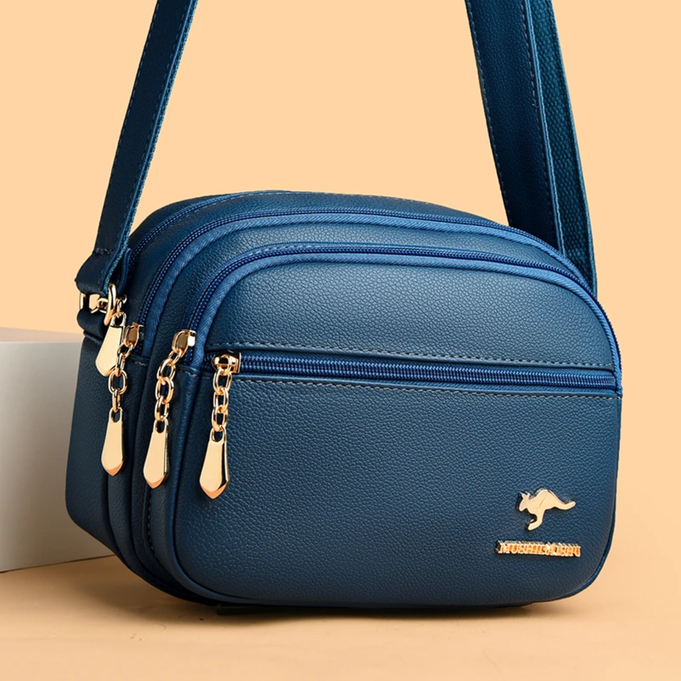 Women's Soft Leather Shoulder Bag - Soft Leather Handbag