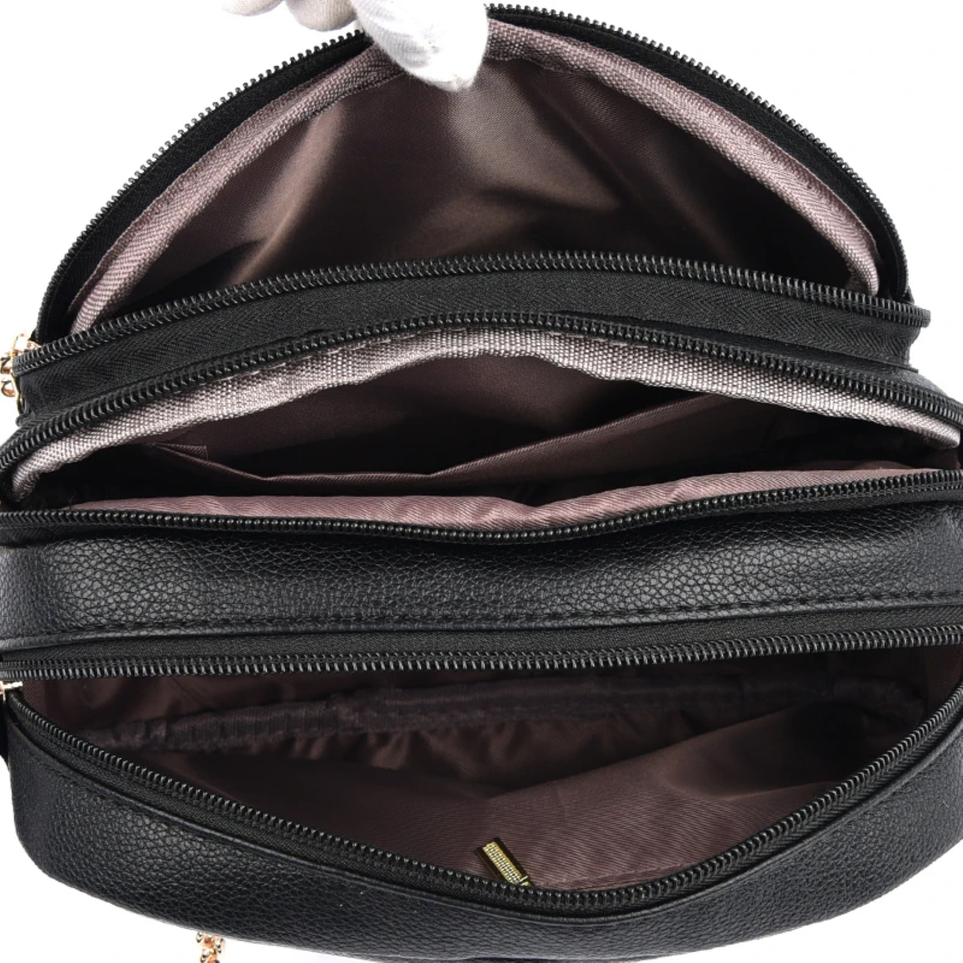 Women's Soft Leather Shoulder Bag - Soft Leather Handbag